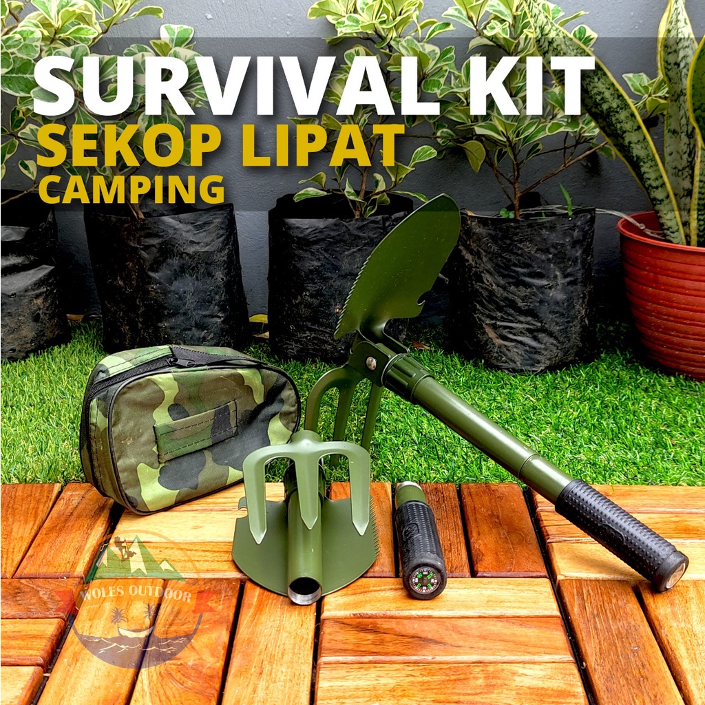 SEKOP LIPAT CAMPING / SEKOP LIPAT PORTABLE / SEKOP FOLDING