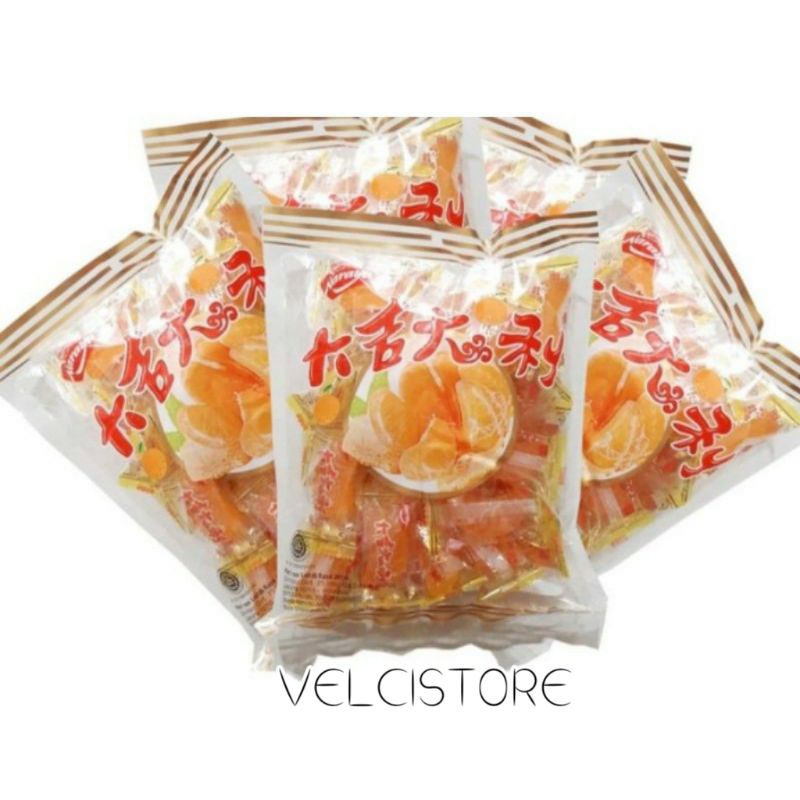 

PERMEN JELLY JERUK/JELLY JERUK MANDARIN/PERMEN JERUK 1KG/500GR