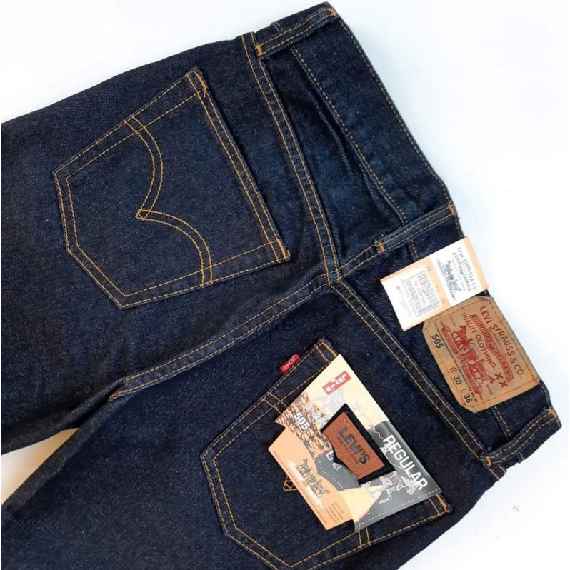 CELANA PANJANG JEANS MODEL STANDAR PRIA DEWASA LVS