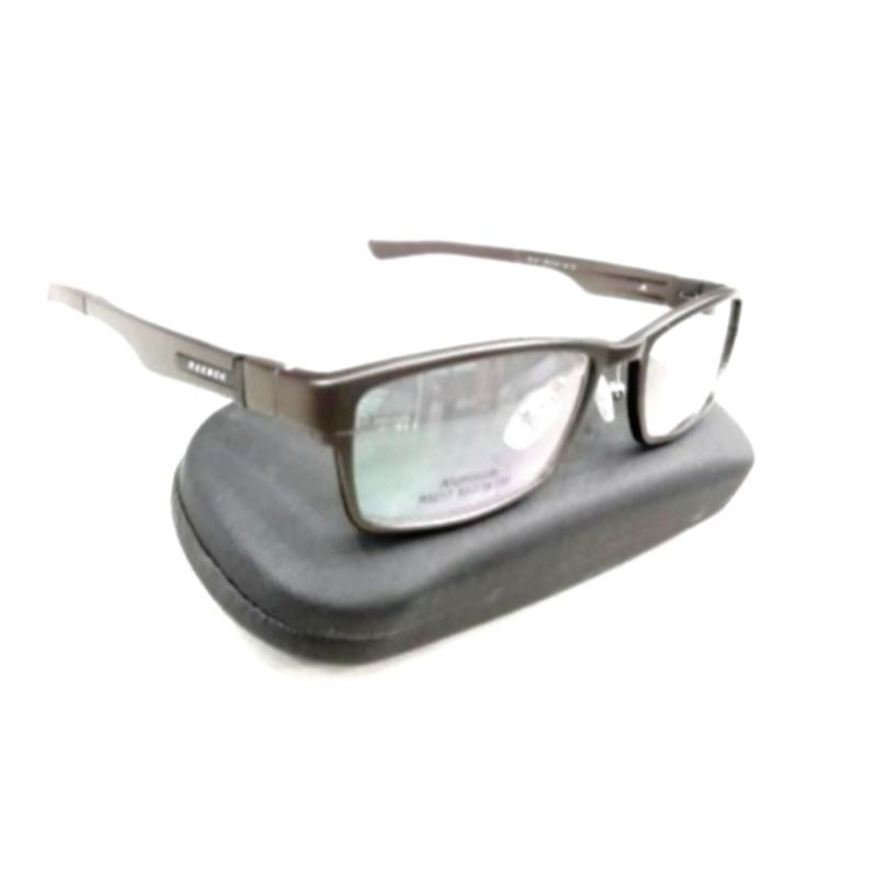 Frame Kacamata Pria Titanium Carbon Reebok C4 Brown -Anti Korosi