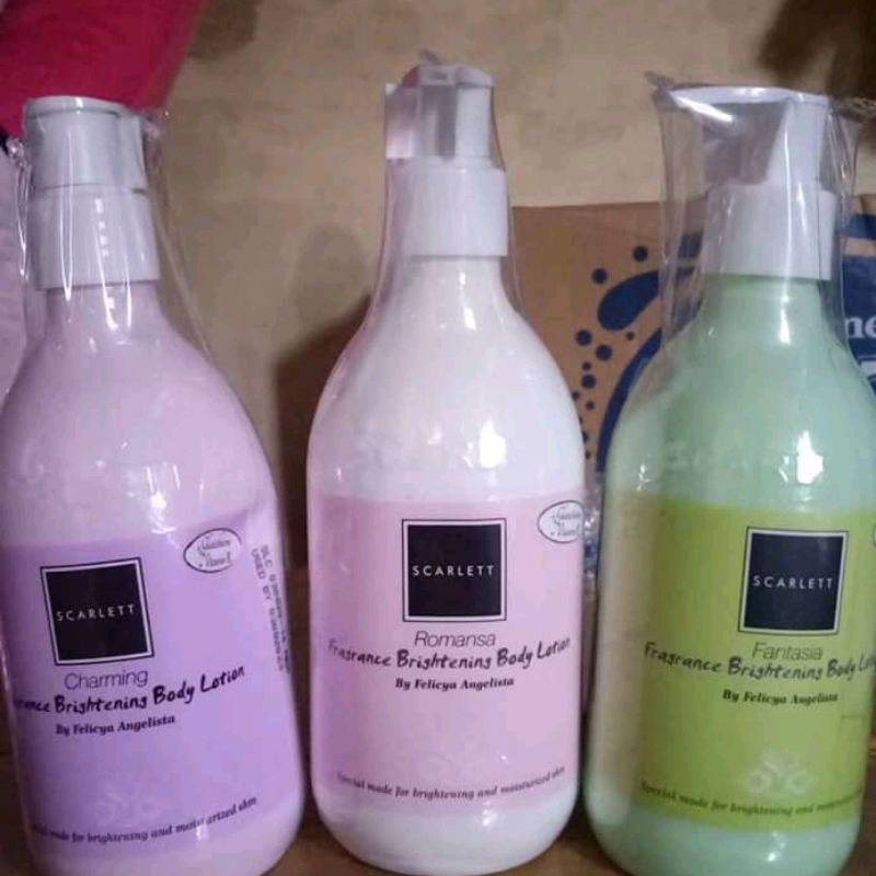 Scarlett Whittenning / Scarlett / Body Lotion / Scarlett Lotion