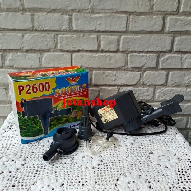 Aquila P2600 P 2600 power head mesin pompa celup aquarium aquascape power heads