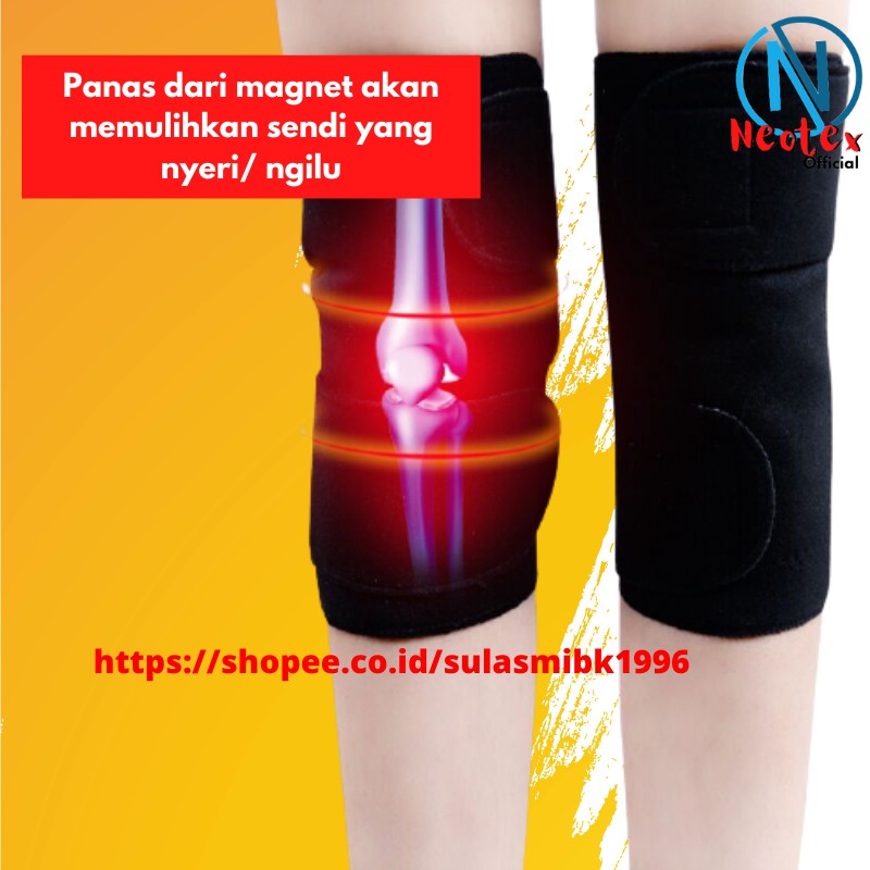 Deker Pelindung Lutut Perawatan Diri Alat Kesehatan Terapi Lutut Knee Care Theraphy Kneepad 1 Pasang