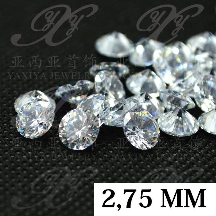 

Zircon (Cubic Zirconia) Batu permata 2.75 mm Isi 1000 butir 477