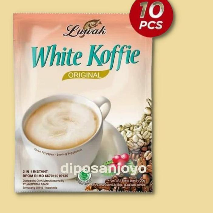 

Swip up!!! WHITE KOFFIE Kopi Luwak 10 sachet | Promo Hari Ini | Grosiran Murah | F⚡ASH SALE