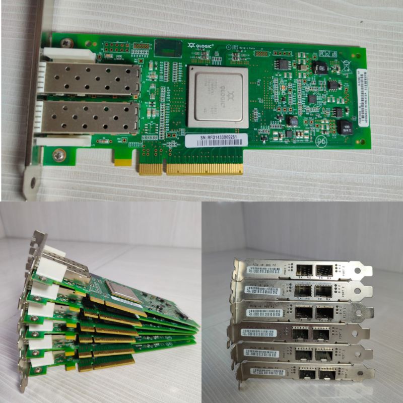 Sfp Card QLOGIC 2Port 8Gb Breket low