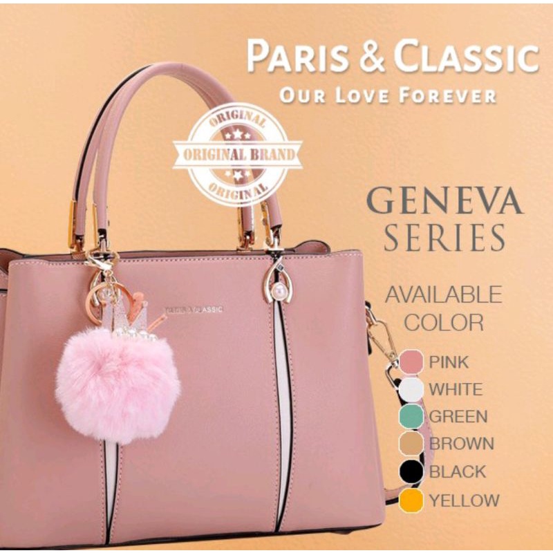 Tas wanita terbaru Paris clasic import original selempang handbag slingbag tas pesta tas fashion tas