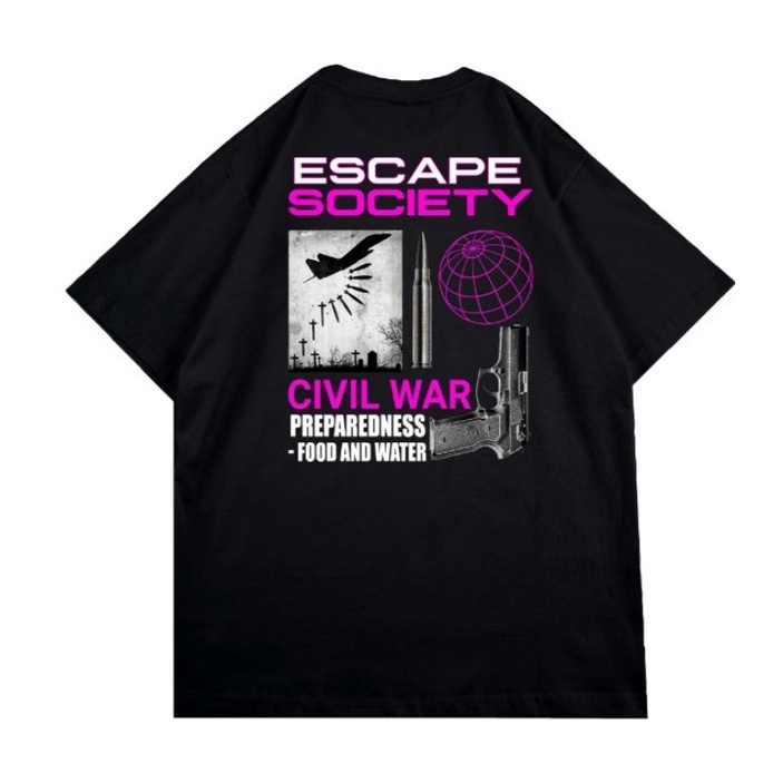 Imous.co T-Shirt Escape Society Black Series