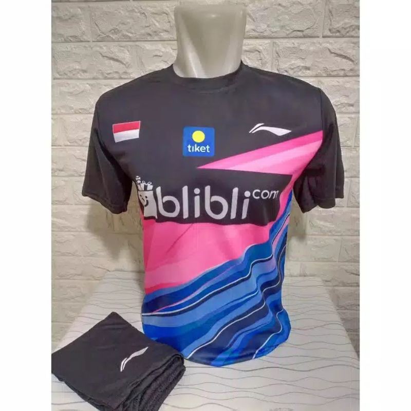 baju badminton dewasa/ setelan badminton lining