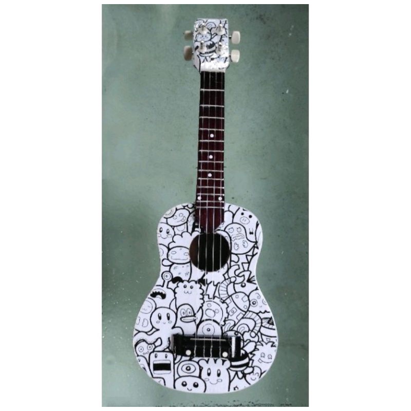 STEM STAINLESS GITAR UKULELE 4 SENAR / Alat musik gitar akustik / ALAT MUSIK - GARANSI PENGIRIMAN - PACKING AMAN