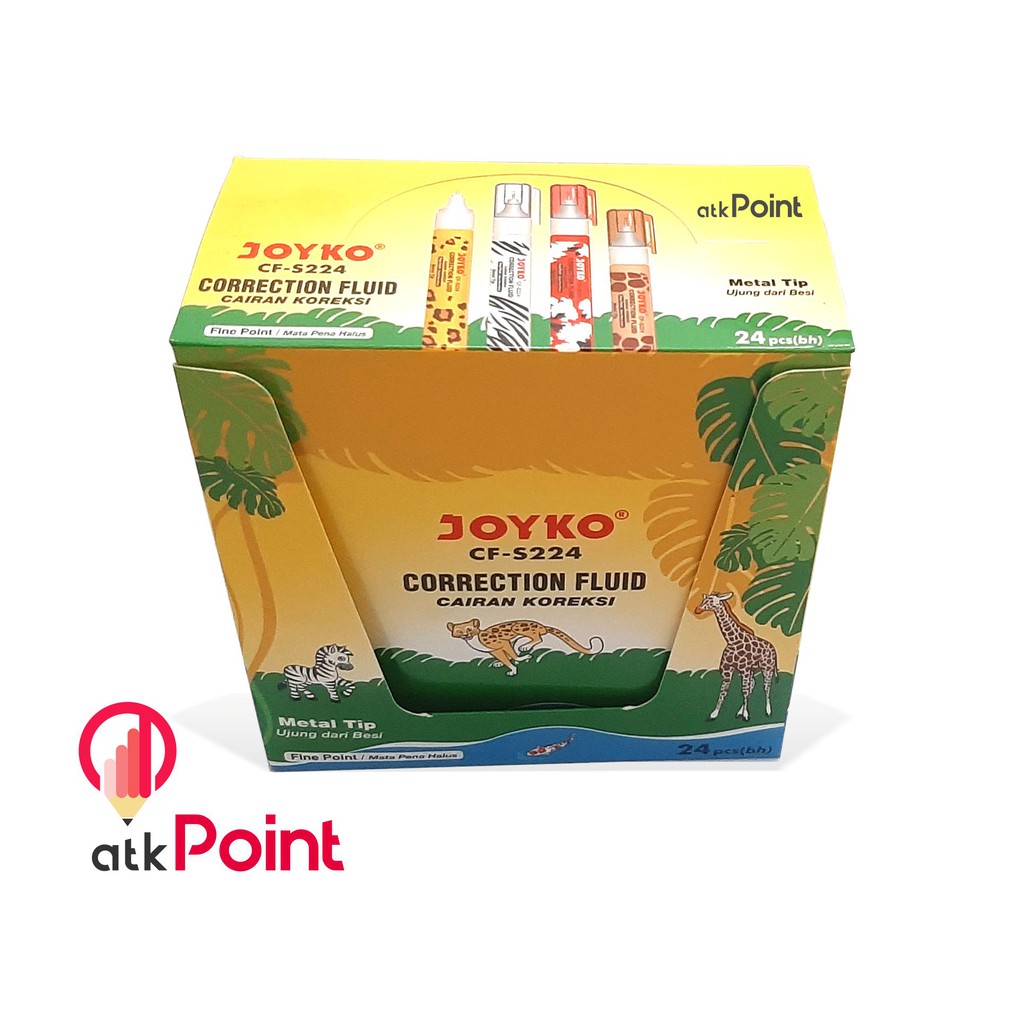 

JOYKO CORRECTION FLUID CF-S224 / TIP- EX CAIR / KOREKSI CAIR