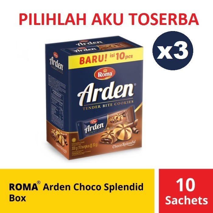 Roma Arden Choco Splendid - 1 box isi 10 pcs - ( HARGA 3 BOX )