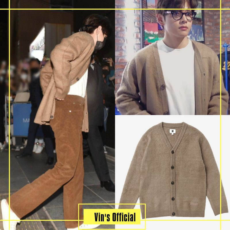 [READY] UNOFFICIAL CARDIGAN TAEHYUNG POP UP STORE + PACKAGING BOX | CARDIGAN V BTS