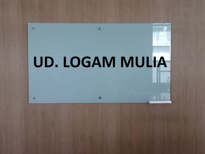 

PROMO Glassboard / Papan Tulis Kaca Magnetik / Magnetic White Board Glass - 60 x 90