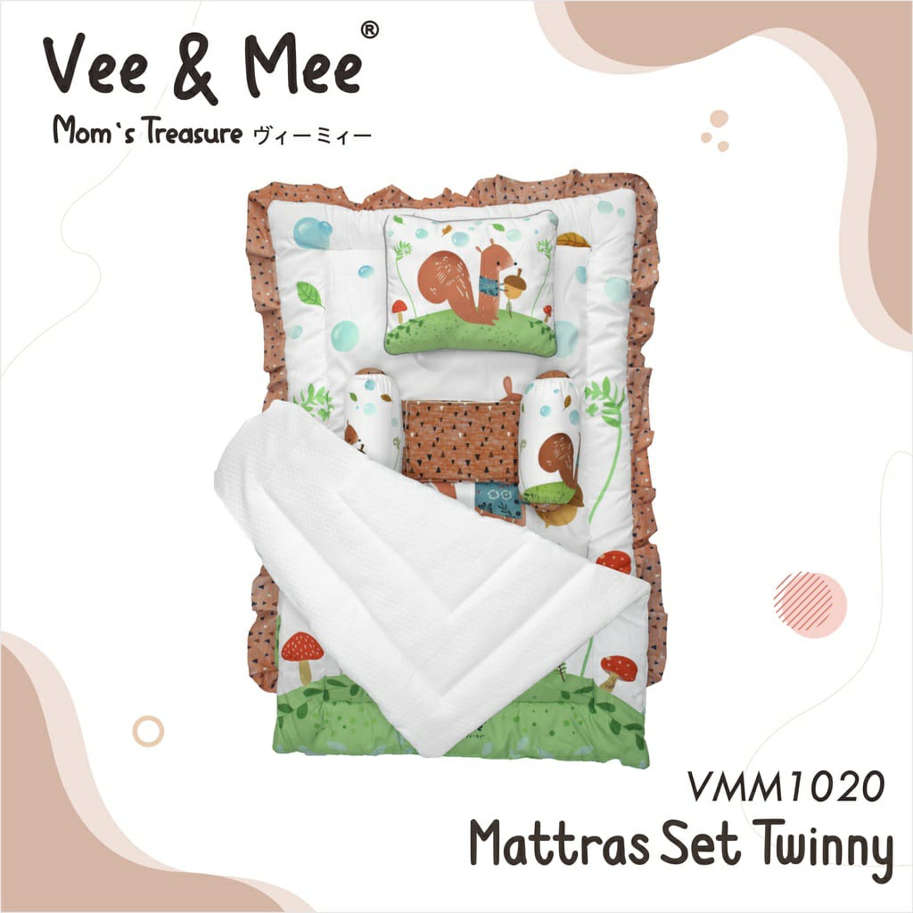 Vee&amp;Mee Matras Set Twinny VMM1020