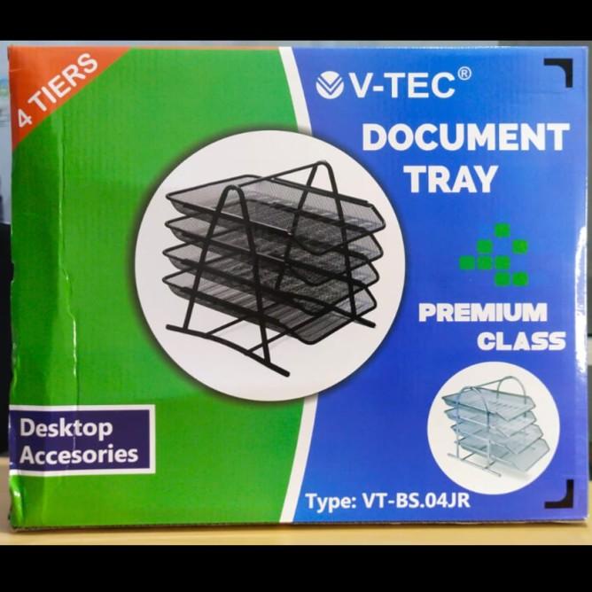 

Sale Bak Surat V-Tec Document Tray 4 Susun Jaring Vt-Bs.04Jr | Produk Baru