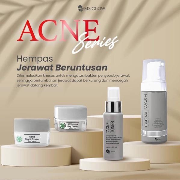 MS GLOW paket Acne Series / Skin care