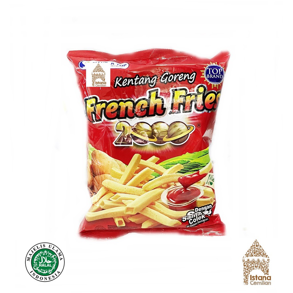 French Fries 2000 Snack Kentang Goreng JUMBO 138 Gram
