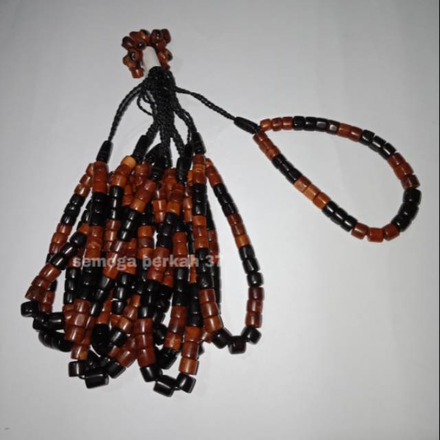 Gelang tasbih kokka kaukah 33 butir mardjan wrna kombinasi TERMURAH