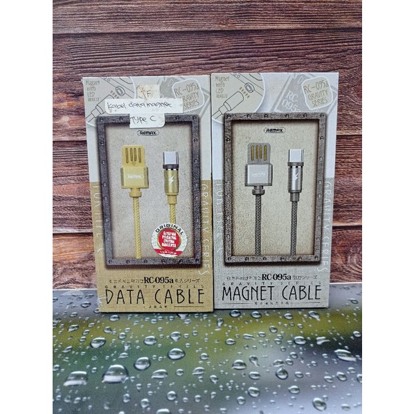 Kabel Data Remax Magnetic Type C RC-095a 1,5A 1 meter