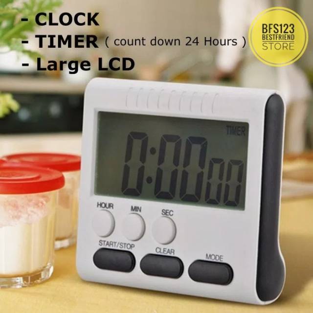 Timer Masak Dapur Digital- Kitchen Timer Cooking