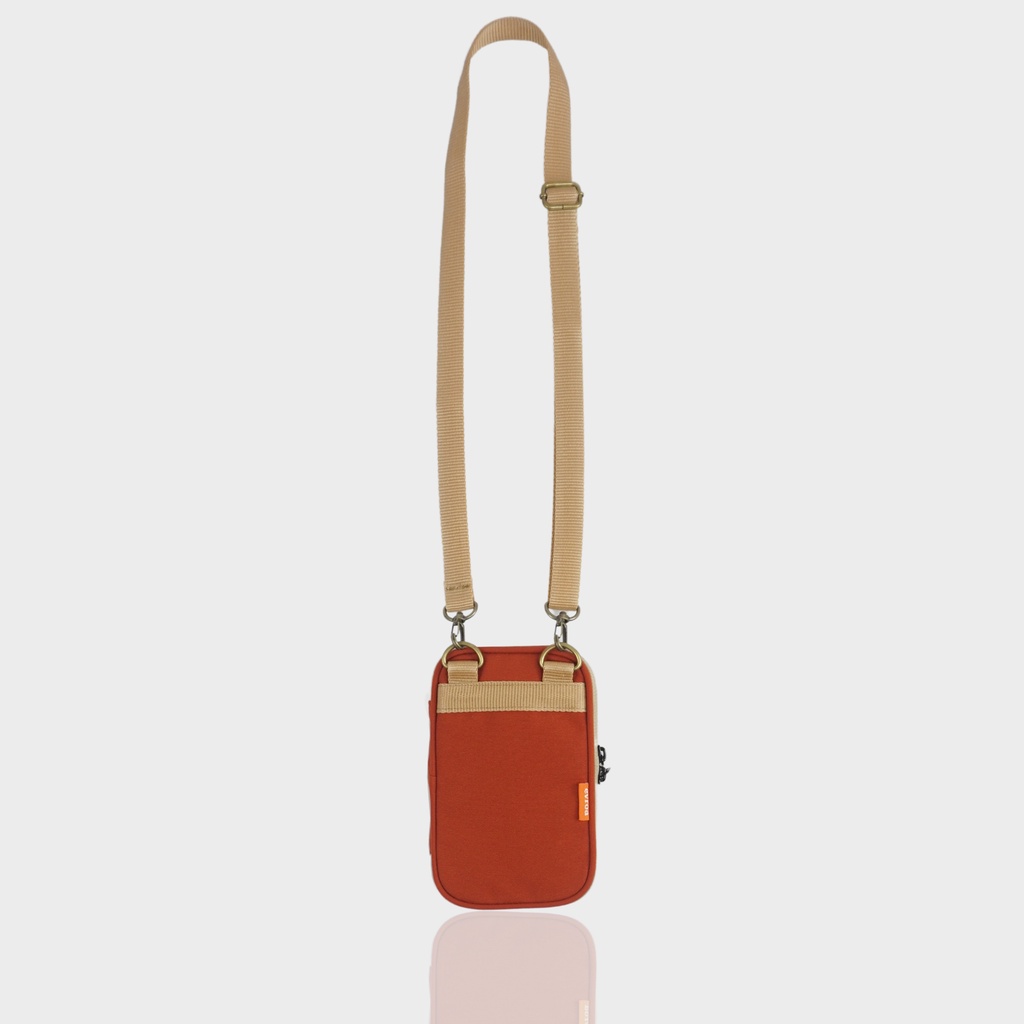 Evroa - Sling Phone Polka - Terracotta