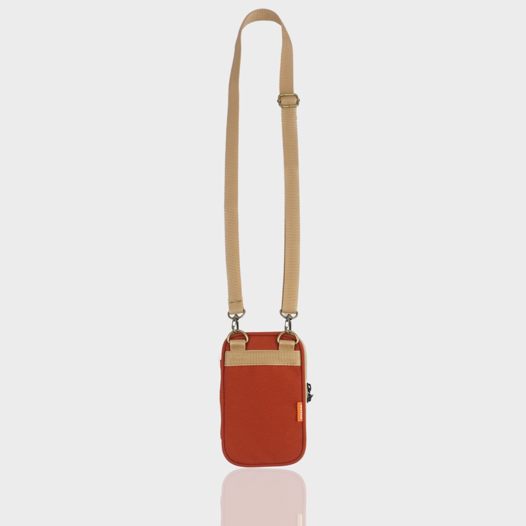 Evroa Polka Sling Phone - Terracotta