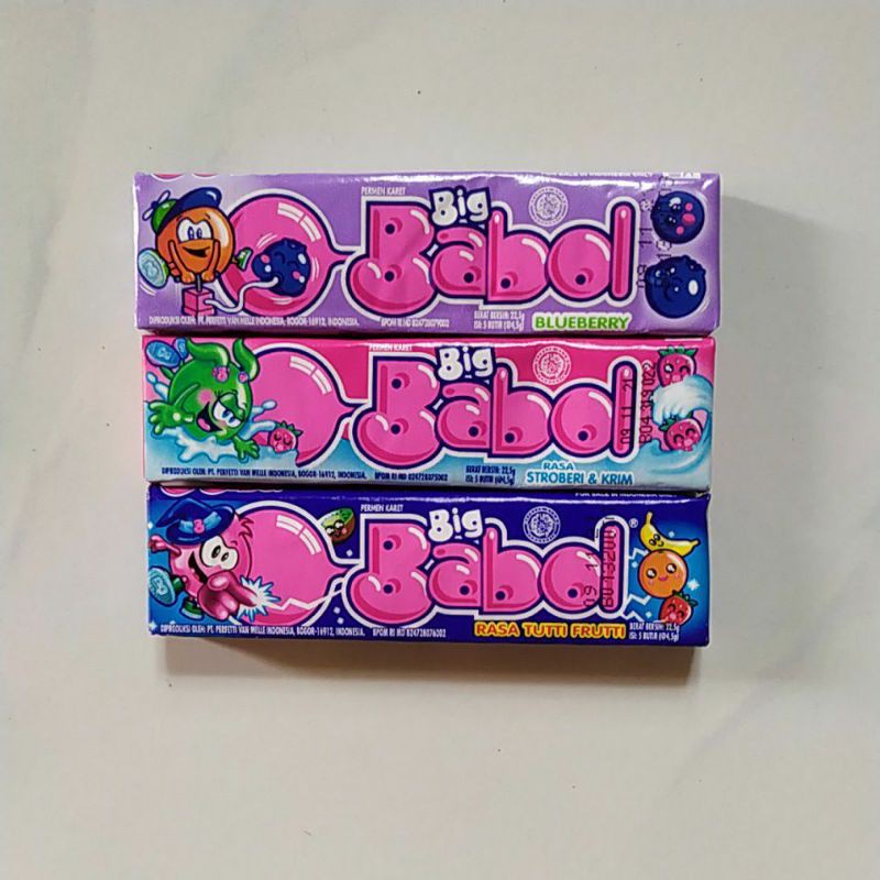 

Big Babol 22.5g Permen Karet Legendaris