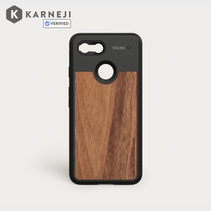 Moment Lens Photo Case Google Pixel 3 Original Tan / Walnut / Black