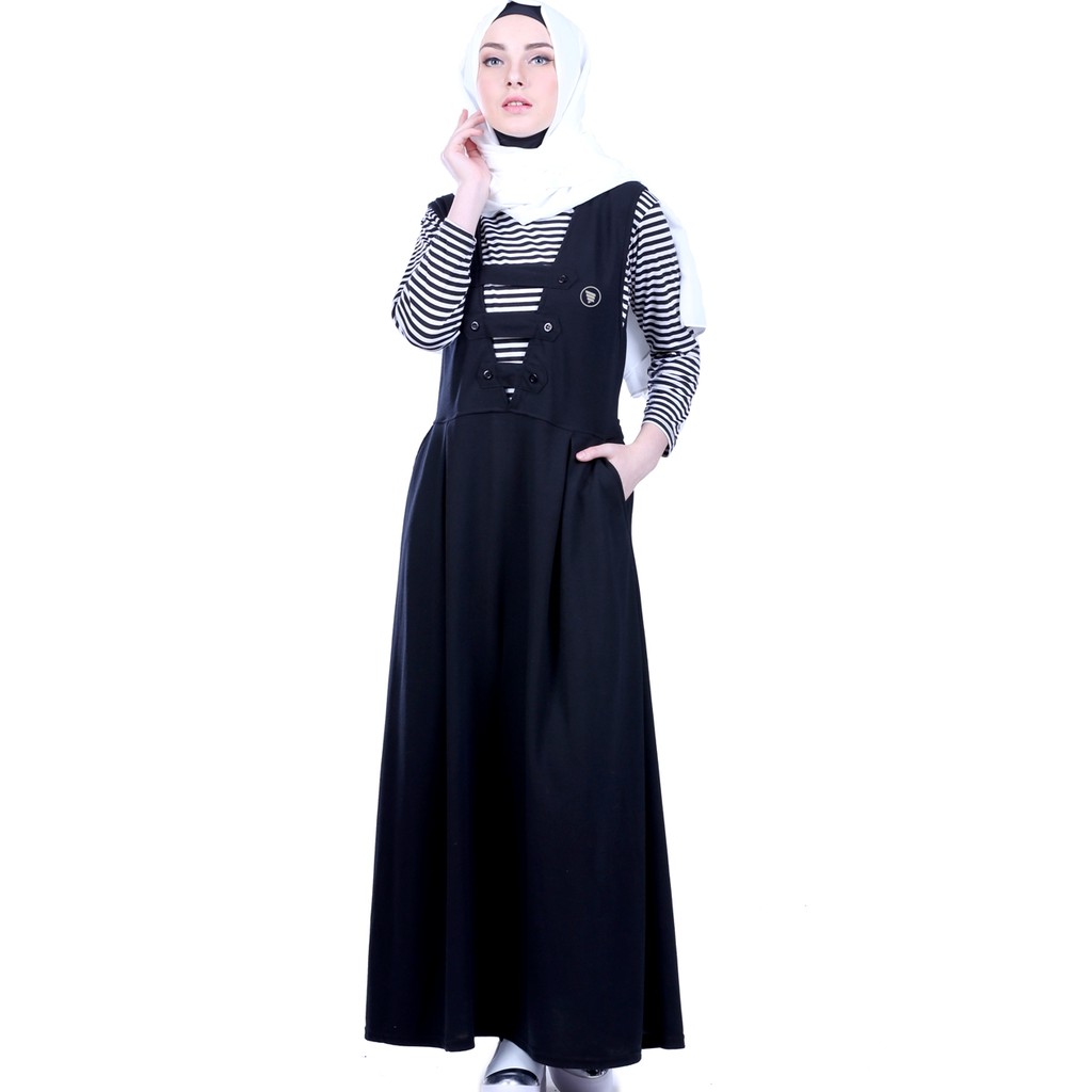 Dress Baju Muslim Wanita Remaja Modern, YONAFASHION