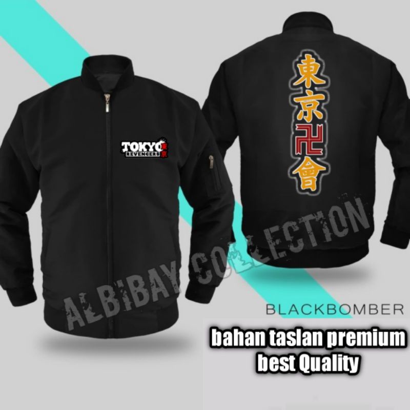 Jaket bomber pria TOKYO REVENGERS