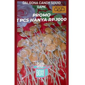 

DALGONA CANDY SQUID GAME TUSUK SATE