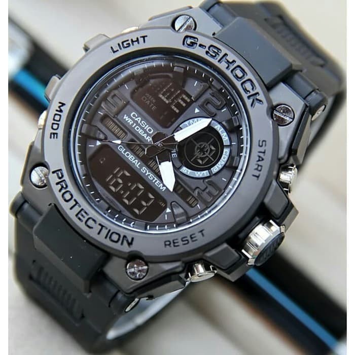 Jam Tangan Pria Fashion Murah Terbaru Keren Watch COD J2D3 FREE BOX & BATERAI JAM TANGAN PRIA GSHOCK