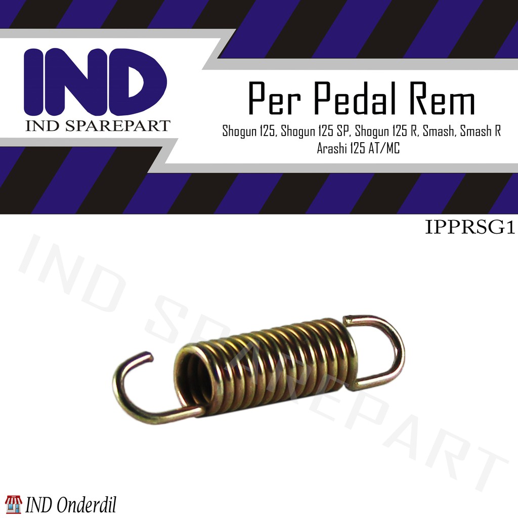 Per-Peer-Pir Pedal-Pijakan Rem Belakang Arashi 125 MC/Arashi125 AT