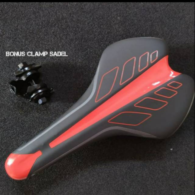 Sadel sepeda genio merah.sadel speda MTB .sadel seli.fixie