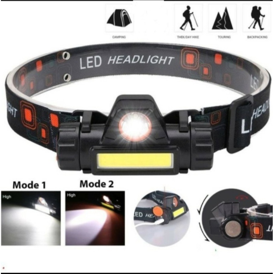 HEAD LIGHT MULTIGUNA / HEADLIGHT MULTIGUNA ORIGINAL Senter