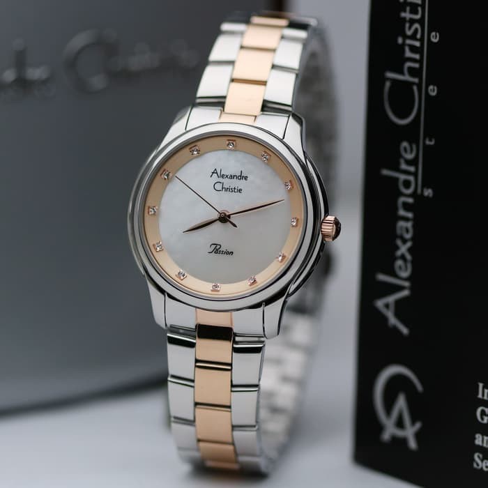 Jam Tangan Wanita Alexandre Christie Original New Model AC3792