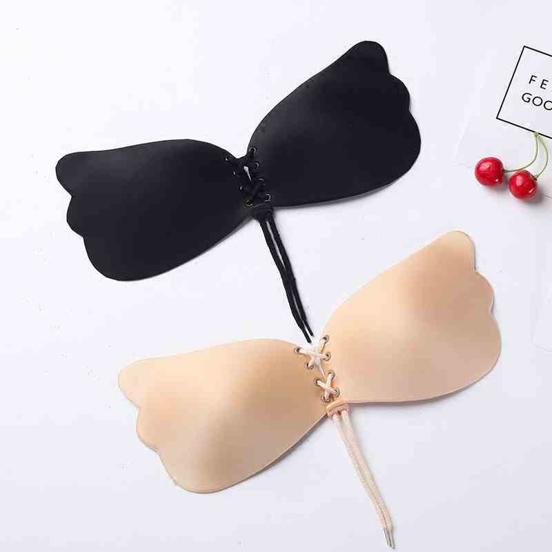 READY STOCK SAF - angel wings bra / angel bra tali / push up bra tanpa tali / bra tempel seamless / 