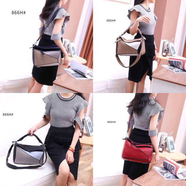 Loewe Puzzle Bag #866H RA Tas Selempang