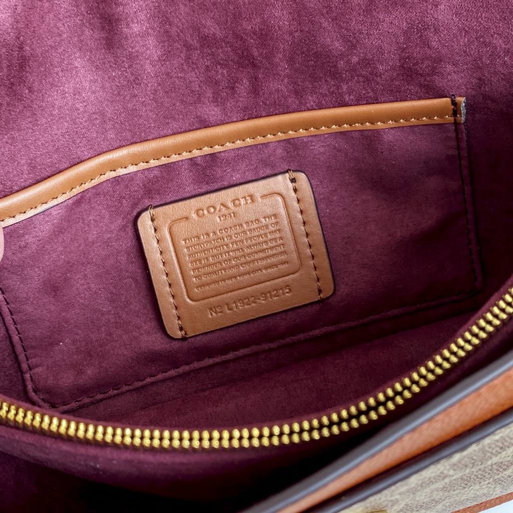 TAS WANITA WOMEN TABBY 26 SIGNATURE COLOR BLOCK SHOULDER BAG TAS SELEMPANG 91215