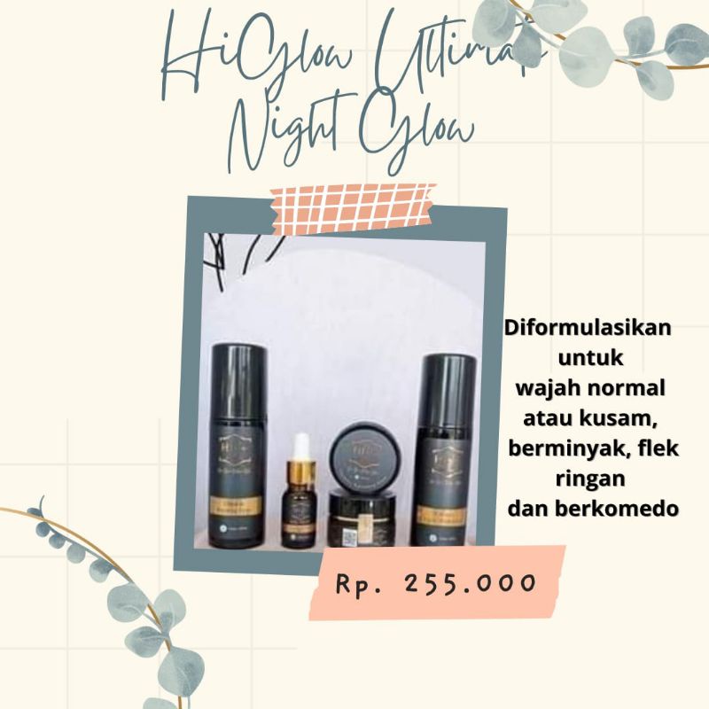 Hi Glow skincare