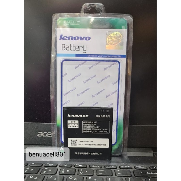 Baterai batrai Lenovo BL197