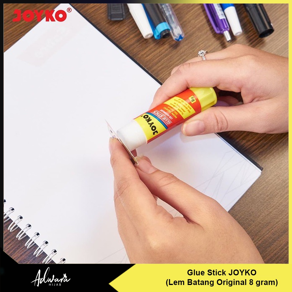 Glue Stick Joyko Ukuran Kecil 8 gram / Lem Kertas Batangan Putar 8 Gram Type GS-09