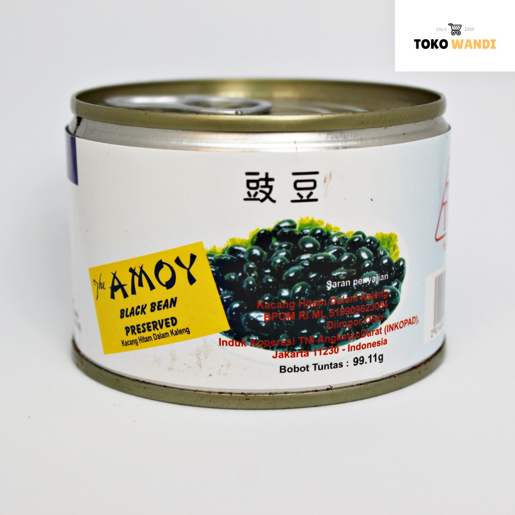 

TTS AMOY TAUSI SALTED BLACK BEANS 170 GRAM