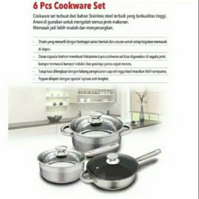 HAKASIMA COOKWARE SET