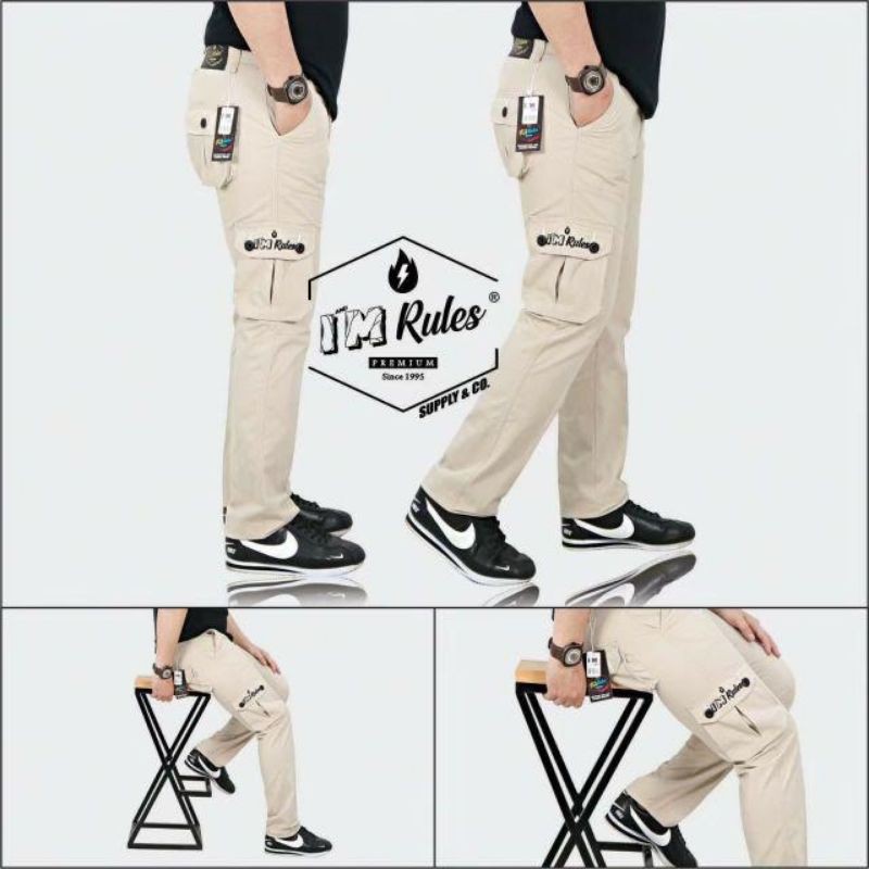 ORIGINAL I&M RULES CARGO LONG PANTS/ CELANA CARGO PANJANG