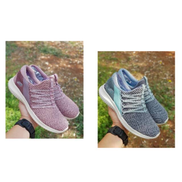 Skechers wanita / skechers ultra flex harmony woman + lengkap box