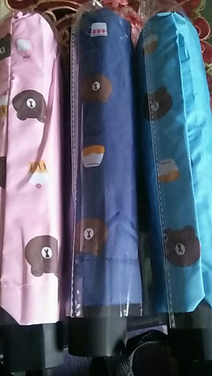 Payung Motif Beruang Lucu Py01 Payung Serbaguna Untuk Hujan Atau Panas