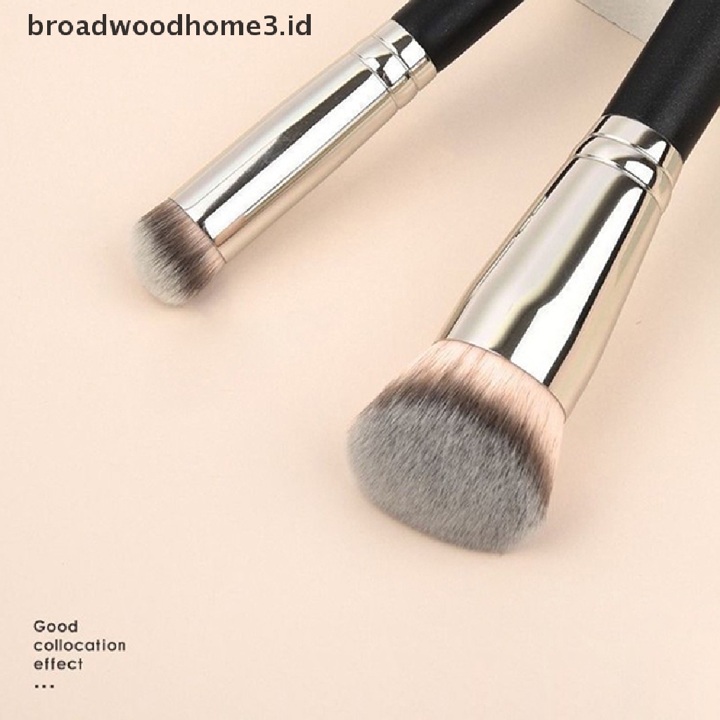 Brush Kosmetik / Makeup 170 Derajat 270 Derajat Bulu Sintetis Untuk Foundation, Concealer