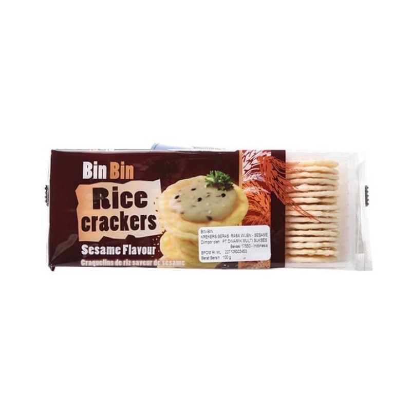 

Bin Bin Rice Crackers 100gr